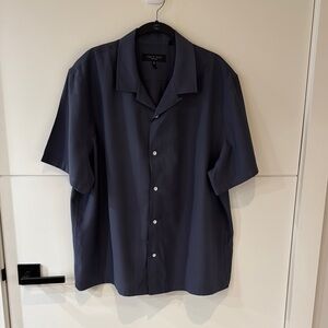 rag & bone Blue Casual Button Down Shirt
